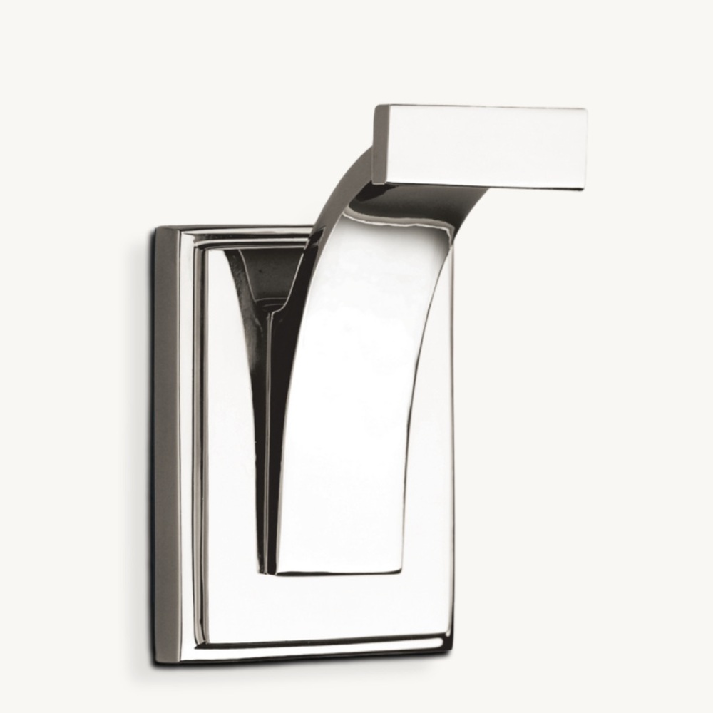 NEW🩶RESTORATION HARDWARE STRANDE Hook in Satin NICKEL $45